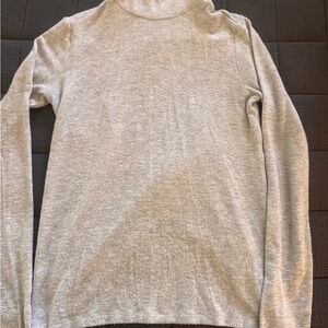 Alo turtleneck Gray Sweater with open back